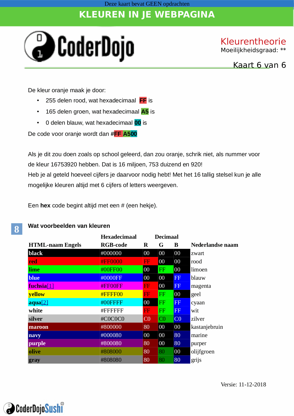 Sushi card - kleuren 6
